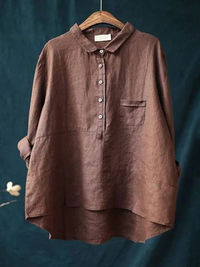 Luźna Oversize Bluzka | Długi Rękaw