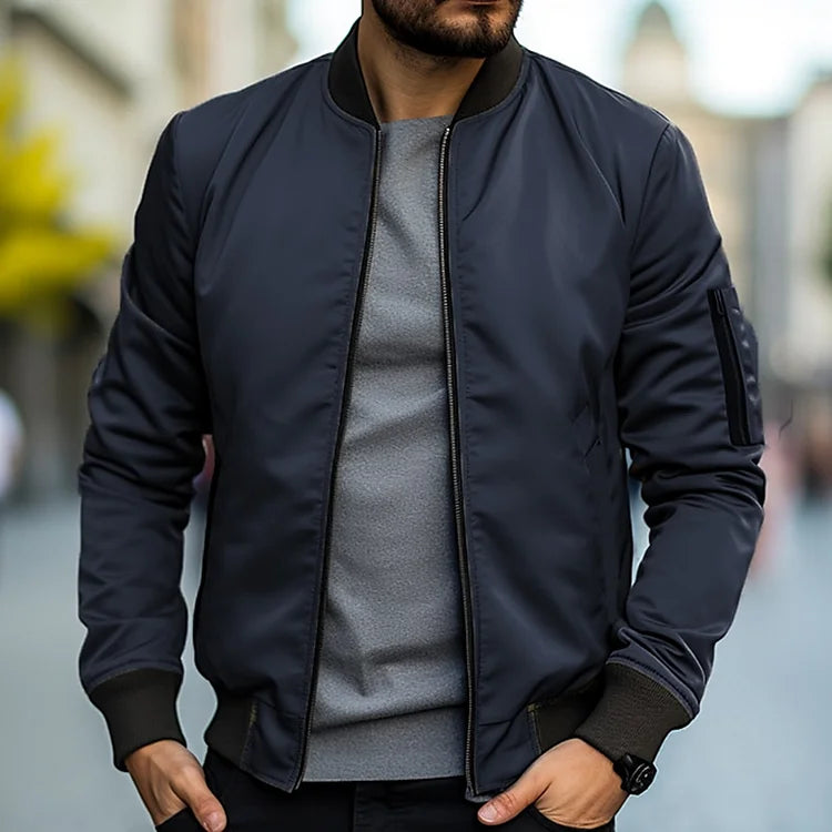 Kurtka Bomberka na Zamek | Casual