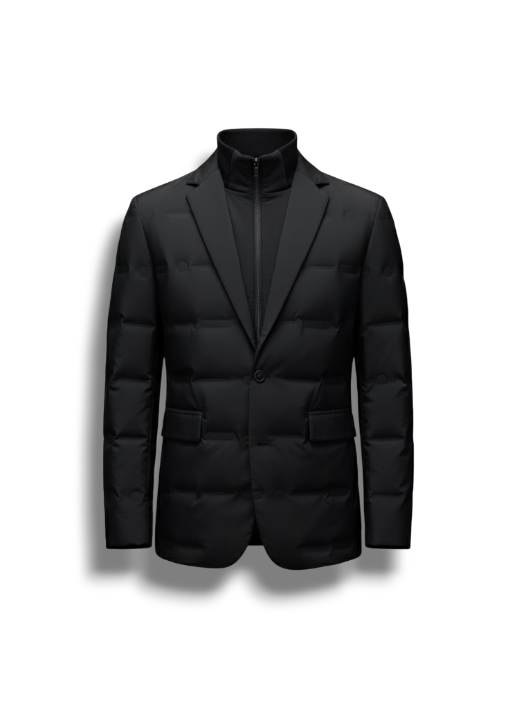 Kurtka Puchowa W Stylu Smart Casual – Miejska Ocieplana Kurtka