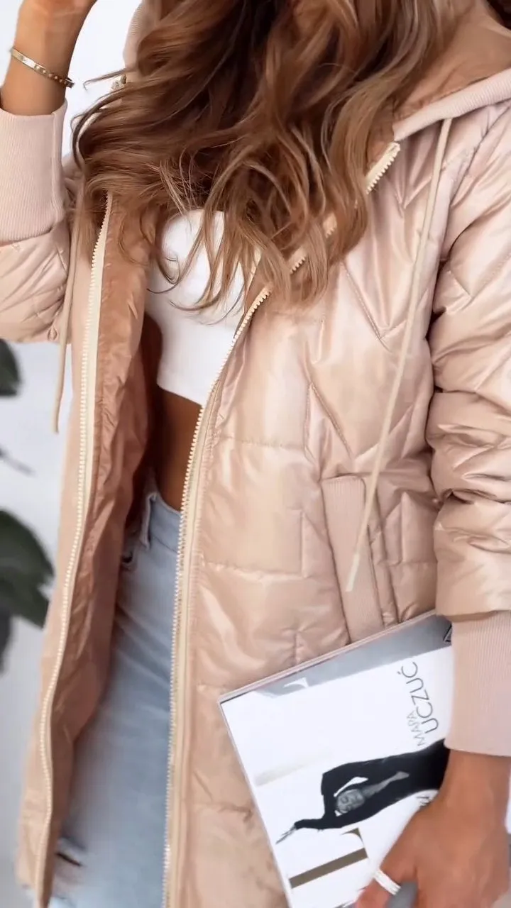 Zimowy Płaszcz Długi | Subtelny Minimalistyczny Look