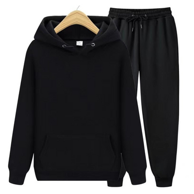 Dwuczęściowy Zimowy Komplet z Kapturem – Styl Casual