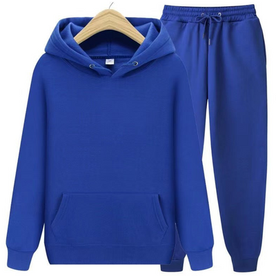 Dwuczęściowy Zimowy Komplet z Kapturem – Styl Casual