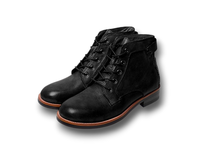 Klasyczne Botki Retro Hugh | Sznurowane, Vintage