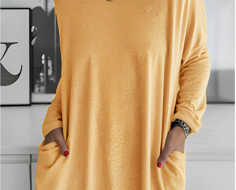 Sweter z Praktycznymi Kieszeniami | Codzienny Look
