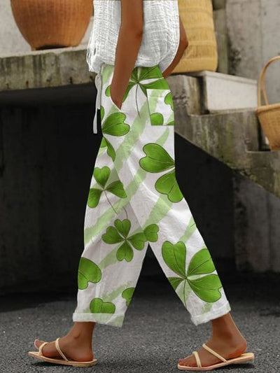 Letnie Spodnie Wzorzyste | Komfort I Casualowy Look