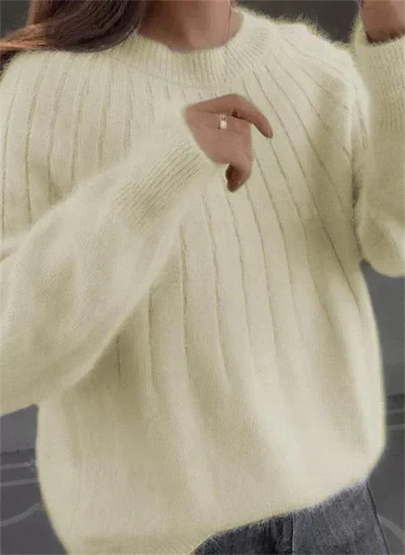 Damski Sweter Miękki | Elegancki i Przyjemny w Dotyku