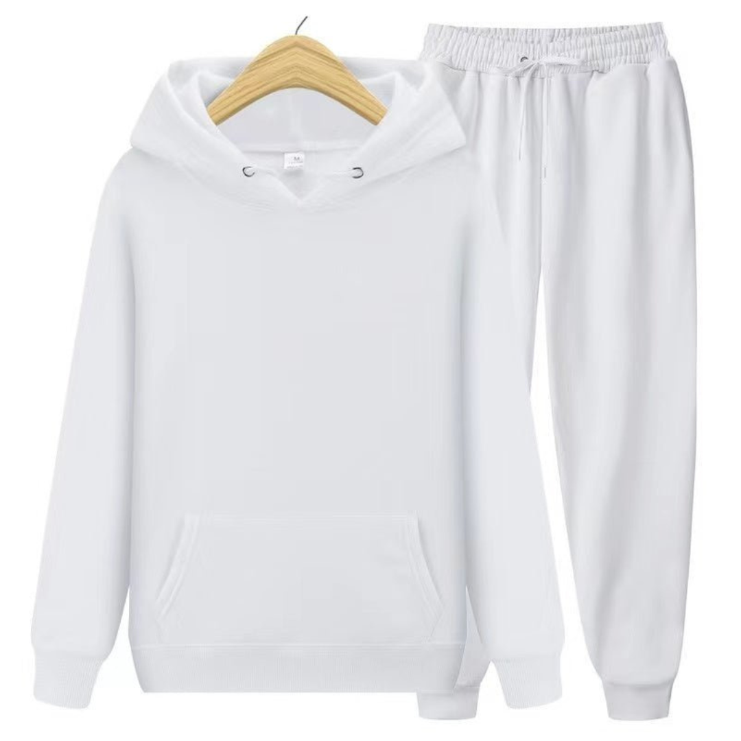 Dwuczęściowy Zimowy Komplet z Kapturem – Styl Casual