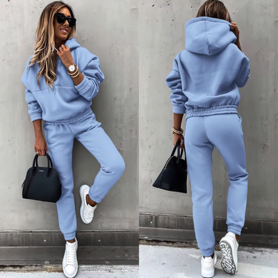 Sportowy Dres z Kapturem | Zimowy
