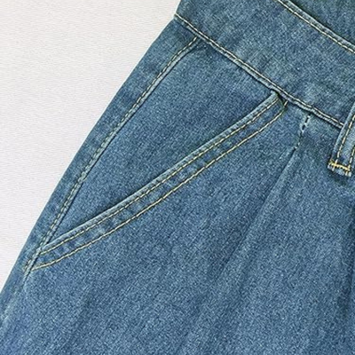 Jeansy Straight Leg High Waist | Luźny I Modny Fason