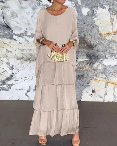 Elegancka Sukienka z Chiffonu – Lekka i Delikatna