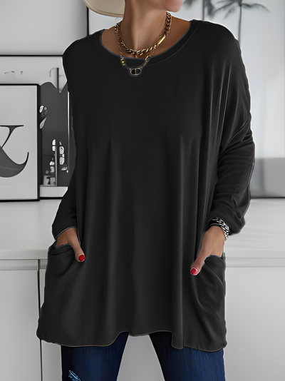 Sweter z Praktycznymi Kieszeniami | Codzienny Look