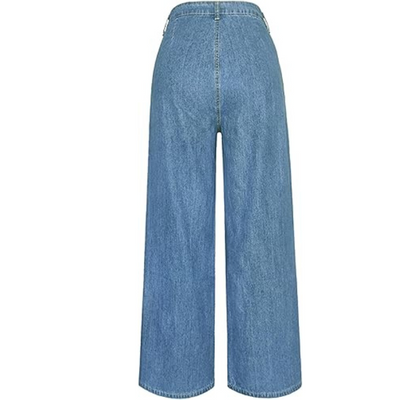 Jeansy Straight Leg High Waist | Luźny I Modny Fason