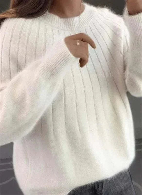 Damski Sweter Miękki | Elegancki i Przyjemny w Dotyku