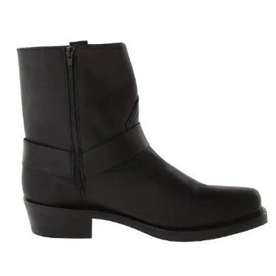 Buty Kowbojskie za Kostkę | Niski Obcas i Wyjątkowy Design