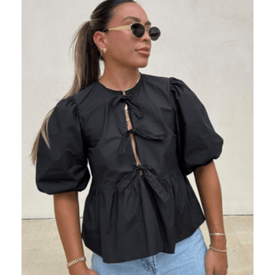 Modna Bluzka Z Bufkami | Styl Elegancki
