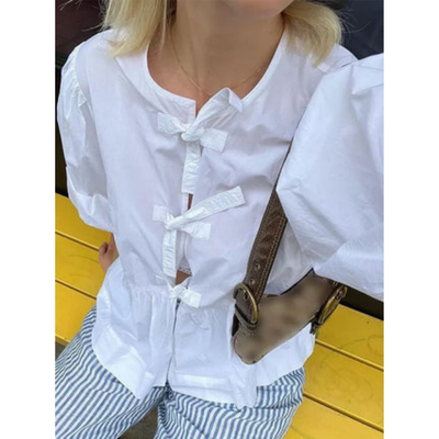 Modna Bluzka Z Bufkami | Styl Elegancki