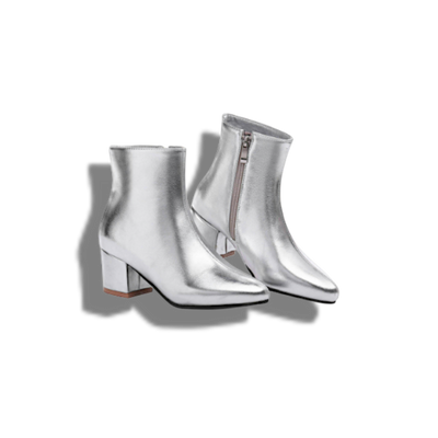 Stylowe Zimowe Botki – Gruby Obcas