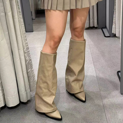 Botki Damskie Z Masywnym Obcasem Dla Komfortu I Stylu
