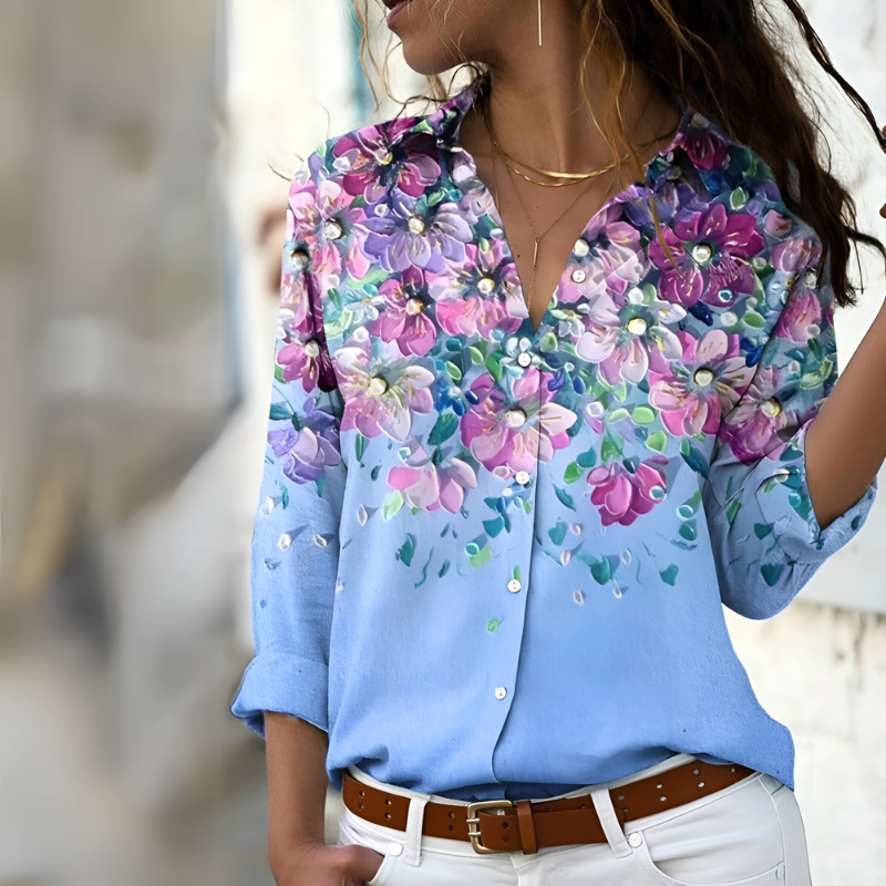 Bluzka z Modnym Nadrukiem | Stylowa