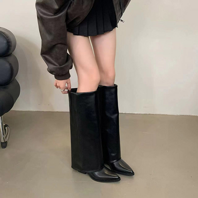 Botki Damskie Z Masywnym Obcasem Dla Komfortu I Stylu
