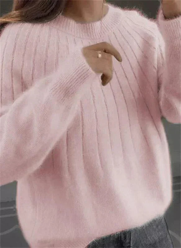 Damski Sweter Miękki | Elegancki i Przyjemny w Dotyku