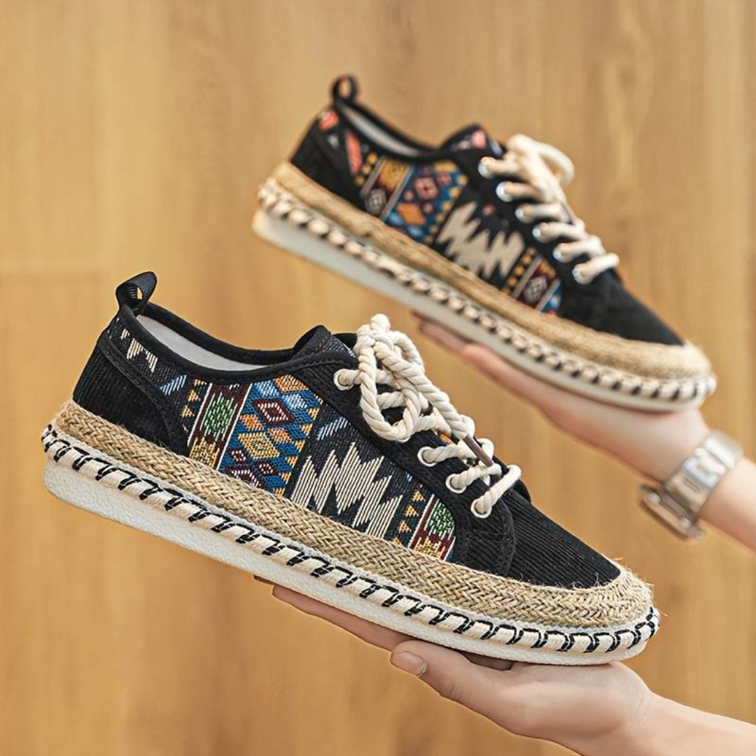 Sznurowane Buty Retro | Komfortowy Look na Każdą Okazję