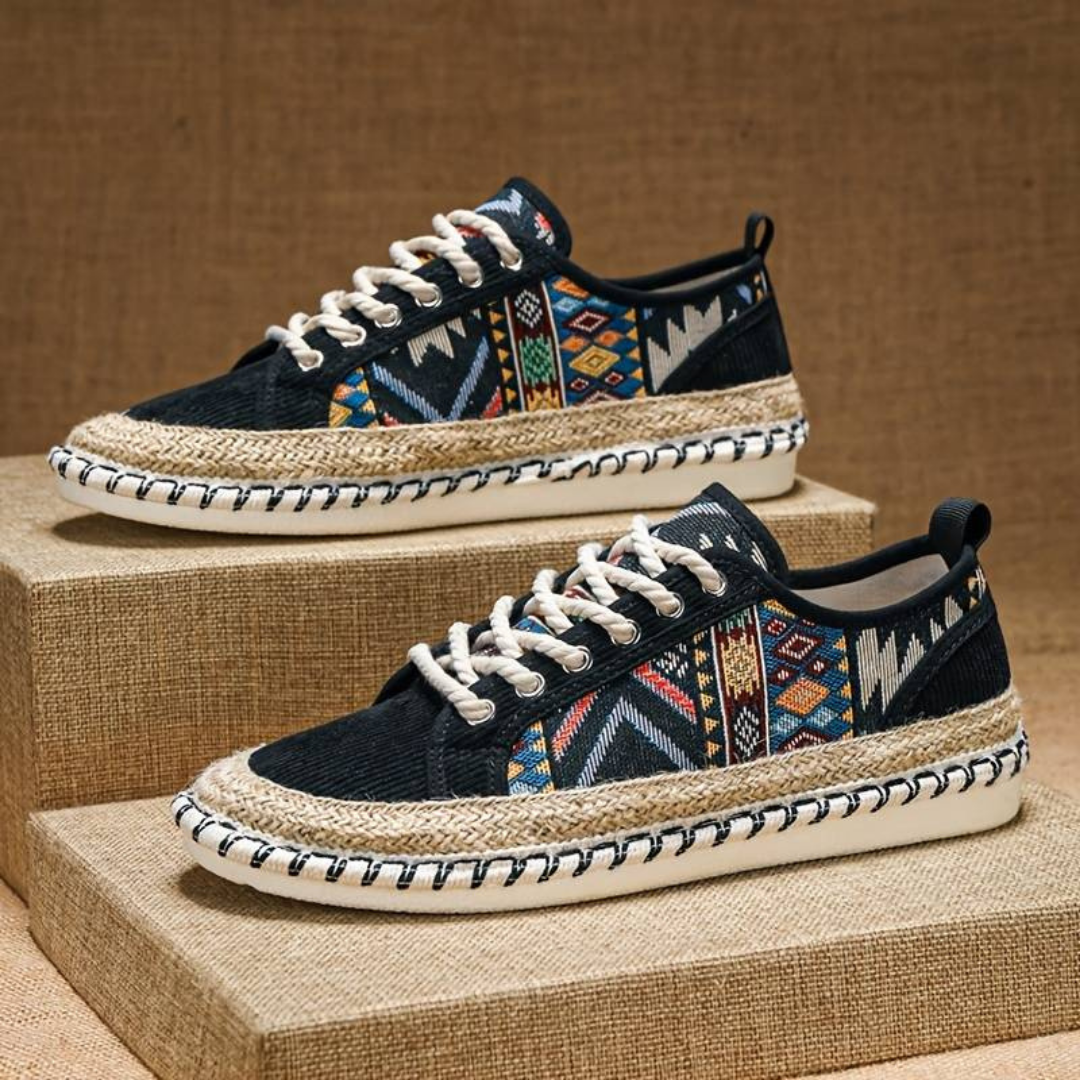 Sznurowane Buty Retro | Komfortowy Look na Każdą Okazję
