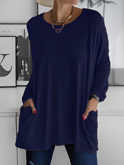 Sweter z Praktycznymi Kieszeniami | Codzienny Look
