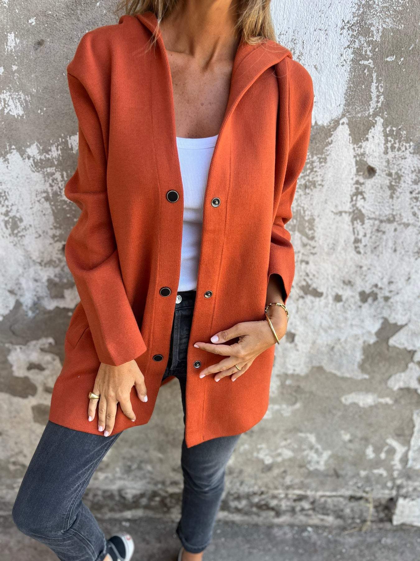 Elegancka Kurtka Z Kapturem | Stylowa I Komfortowa