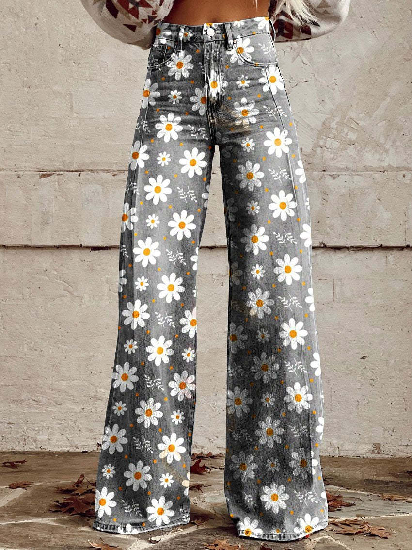 Spodnie Denim Długie | Modne I Wygodne