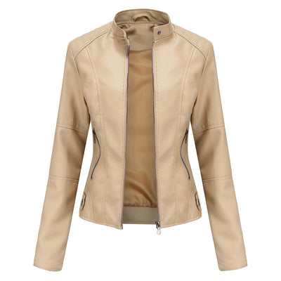 Skórzana Kurtka Elegancka | Klasyczny I Stylowy Look