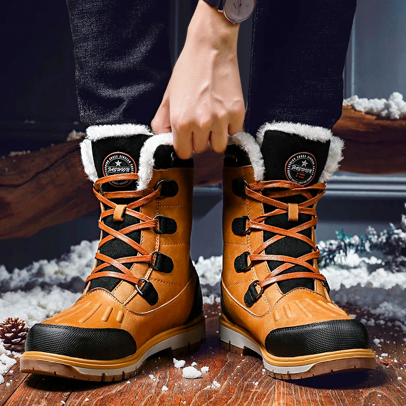 Trwałe Buty Zimowe Na Śnieg I Mróz