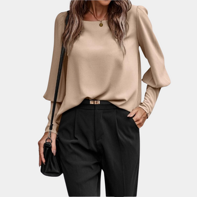 Bluzka Elegancka | Długi Rękaw I Klasyczny Look