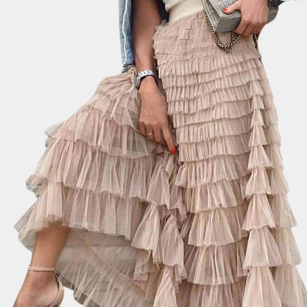 Modna Spódnica - Wyrafinowany Look Na Każdą Okazję