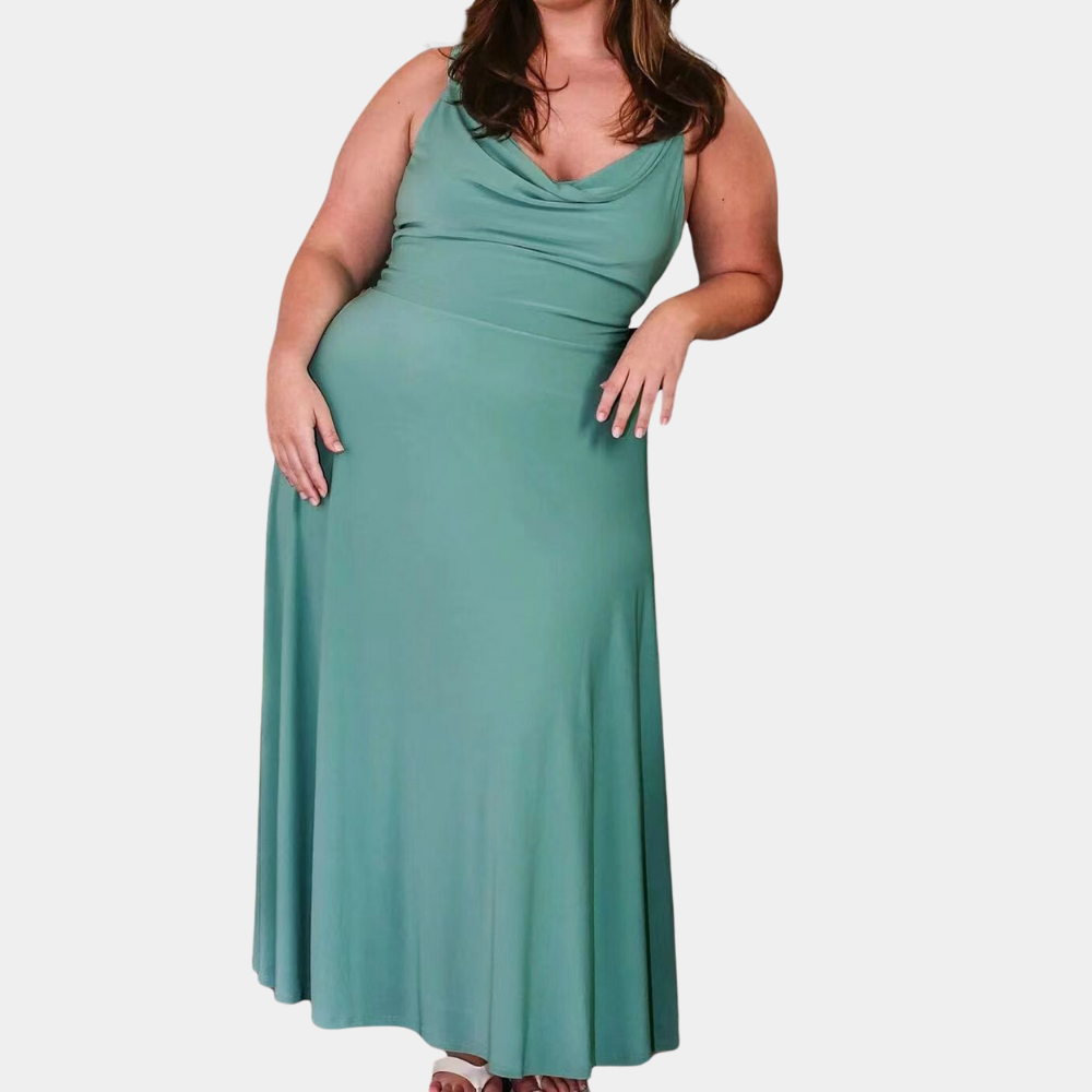 Elegancka maxi sukienka podkreślająca kobiecy styl