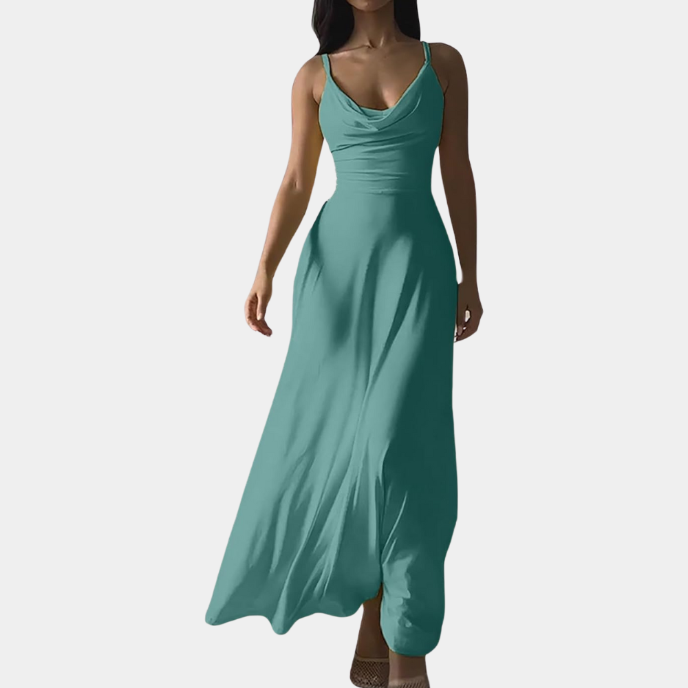 Elegancka maxi sukienka podkreślająca kobiecy styl