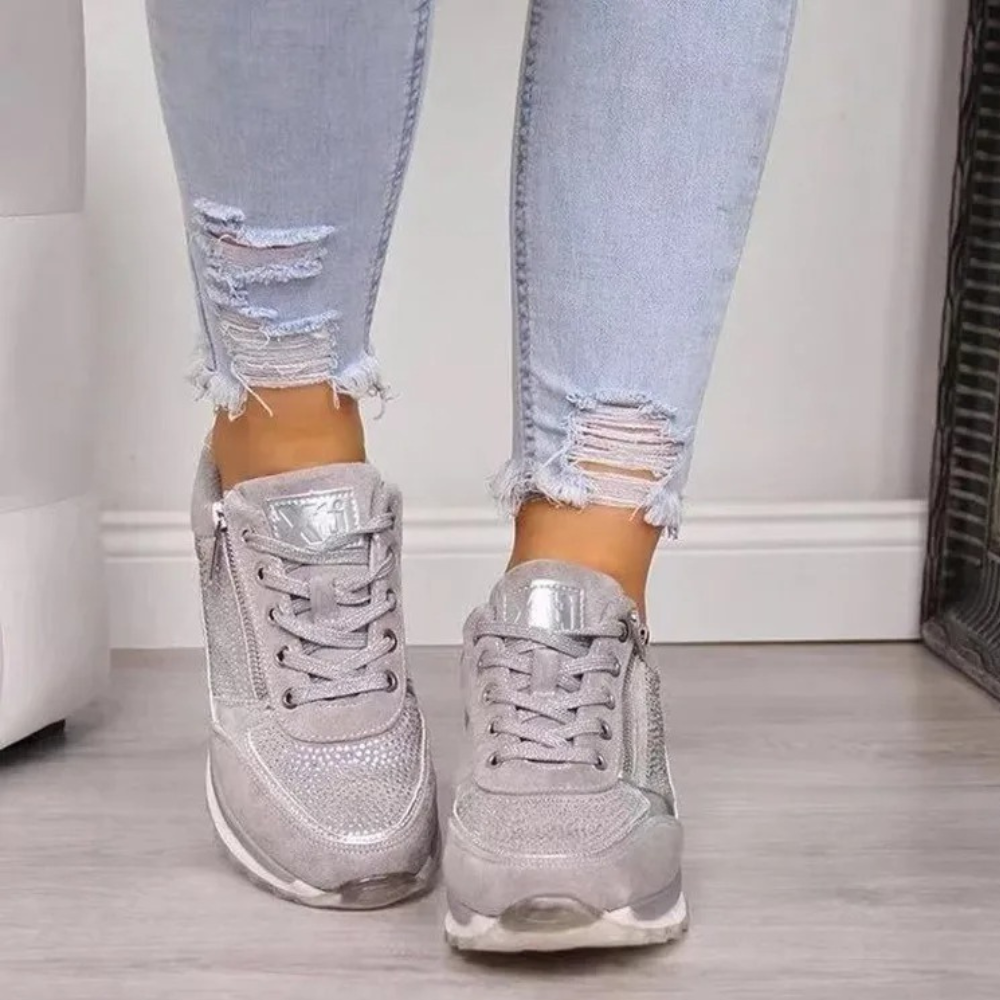 Nowoczesne Buty Sportowe z Zapięciem na Suwak