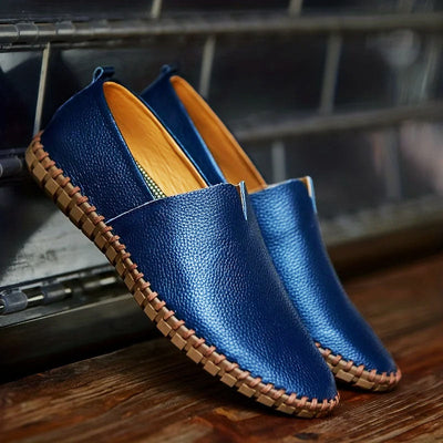 Loafersy z Klasycznym Wykończeniem – Tradycyjny Design