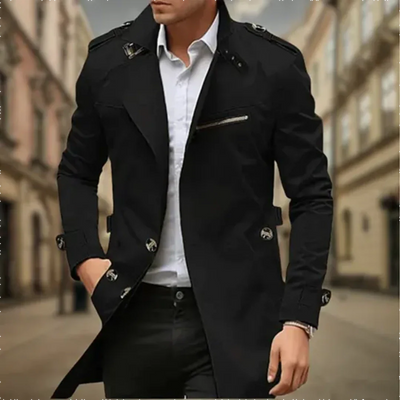 Elegancki Płaszcz Dwurzędowy | Modny I Ponadczasowy