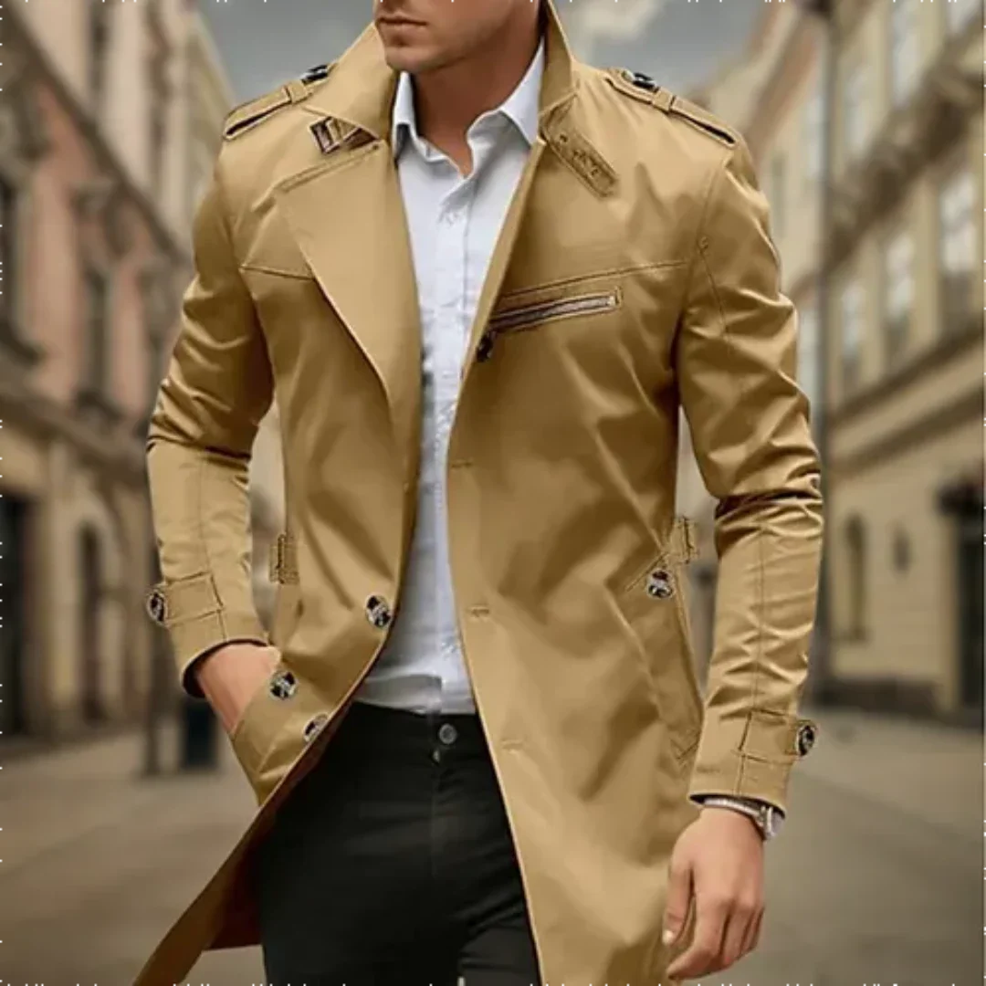 Elegancki Płaszcz Dwurzędowy | Modny I Ponadczasowy
