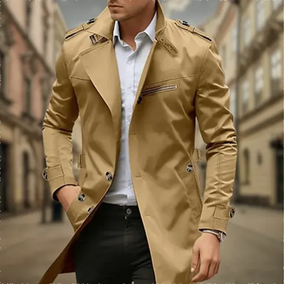 Elegancki Płaszcz Dwurzędowy | Modny I Ponadczasowy