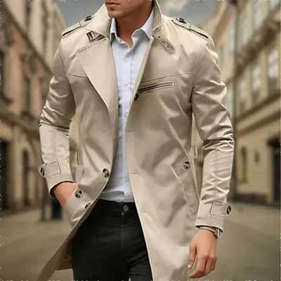 Elegancki Płaszcz Dwurzędowy | Modny I Ponadczasowy