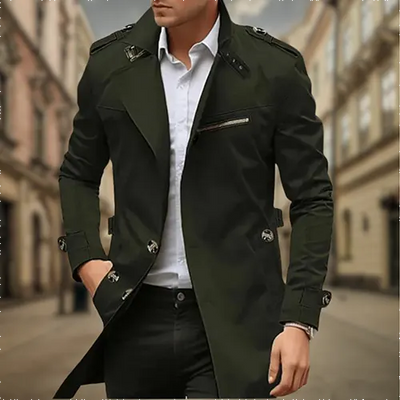 Elegancki Płaszcz Dwurzędowy | Modny I Ponadczasowy
