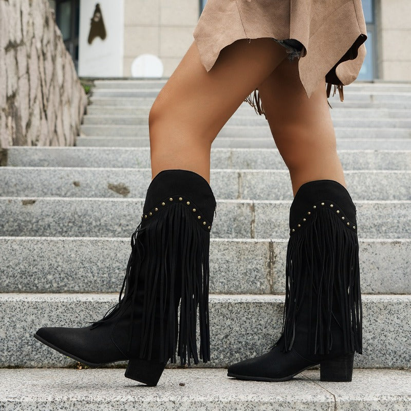 Eleganckie Botki Western | Wygodne Na Co Dzień