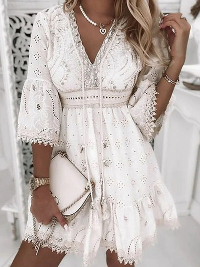 Élise Koronkowa Sukienka – Letnia Boho Elegancja