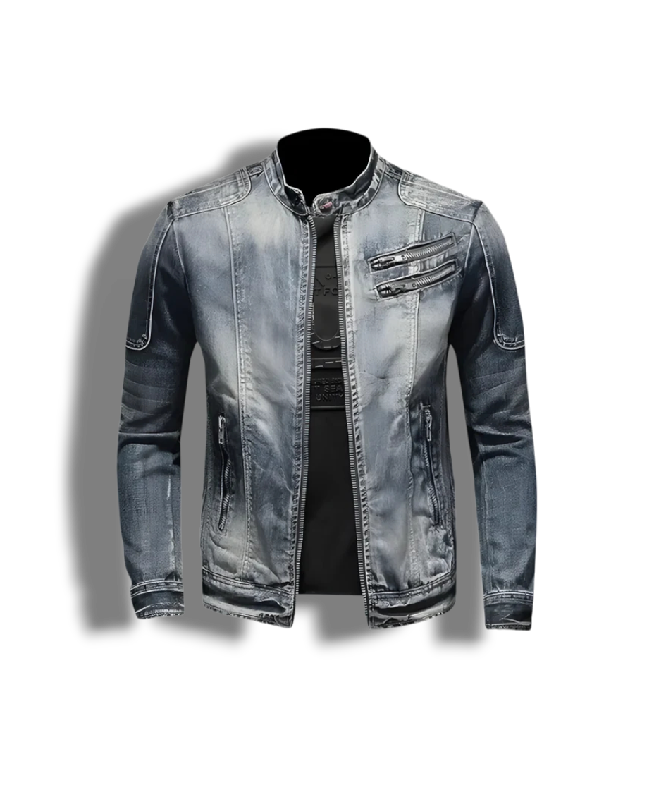 Retro Kardigan Motocyklowy – Zimowy