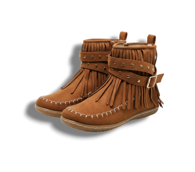 Botki Kowbojskie w Stylu Boho – Stylowe Obuwie do Kostki