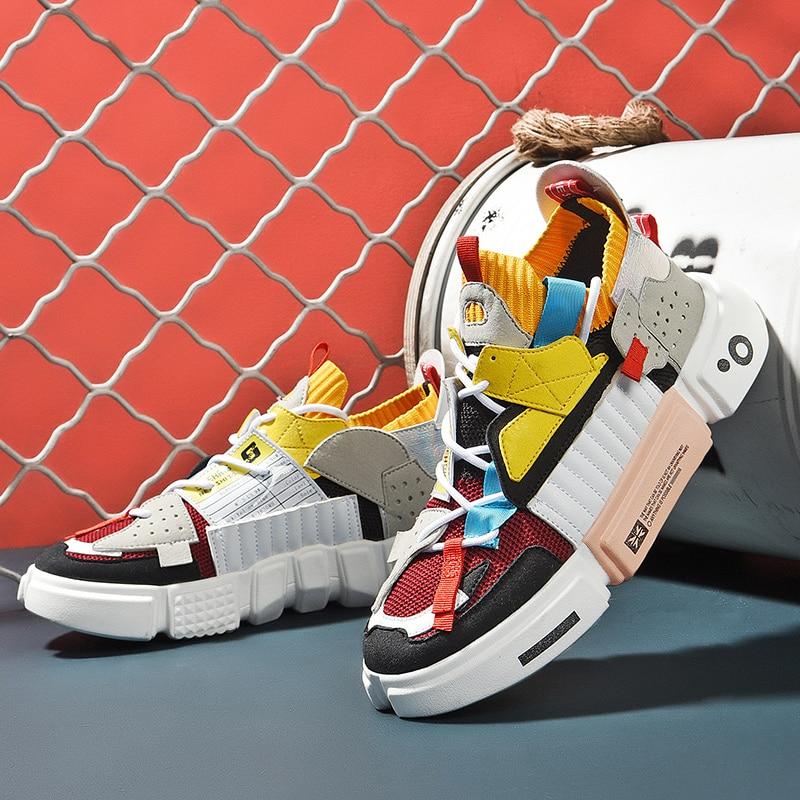 Stylowe Sneakersy W Żywych Kolorach Do Streetwearu