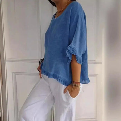 Minimalistyczna Bluzka Letnia | Elegancka