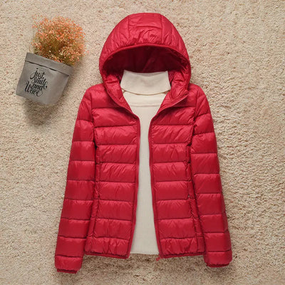 Kobiet Slim Fit Kurtka | Ciepła i Stylowa